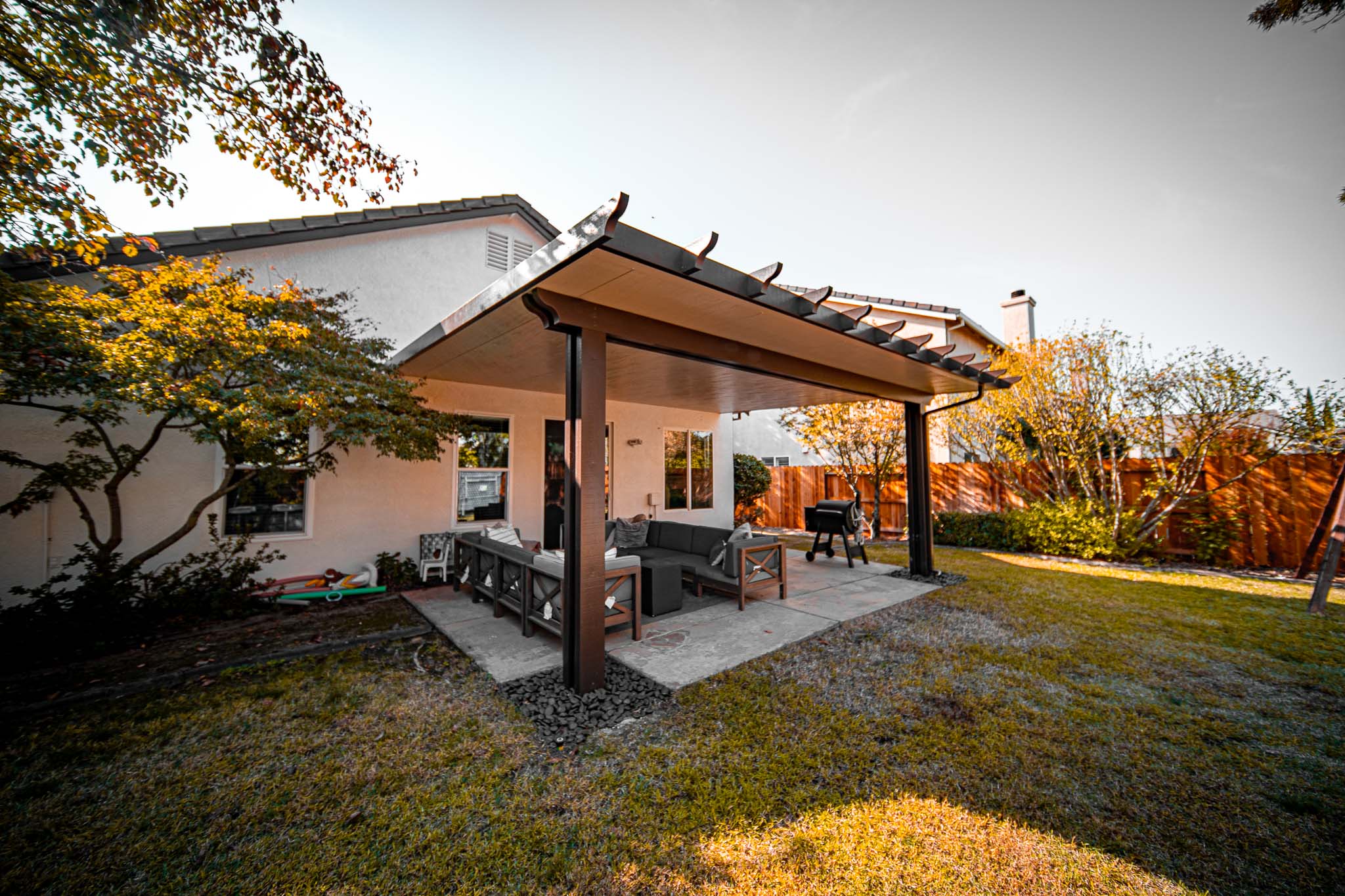 Nice Patio Cover in Rocklin California