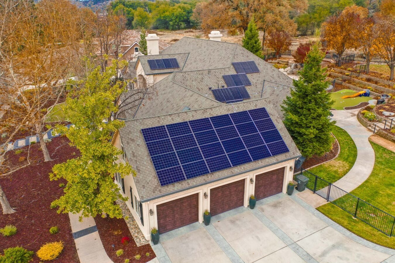 Solar Panels On Jorhey's House