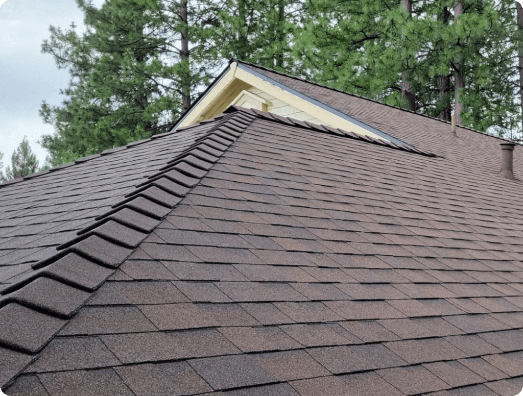 new roof installed