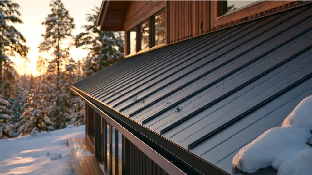 What Snow Retention Does on a Metal Roof