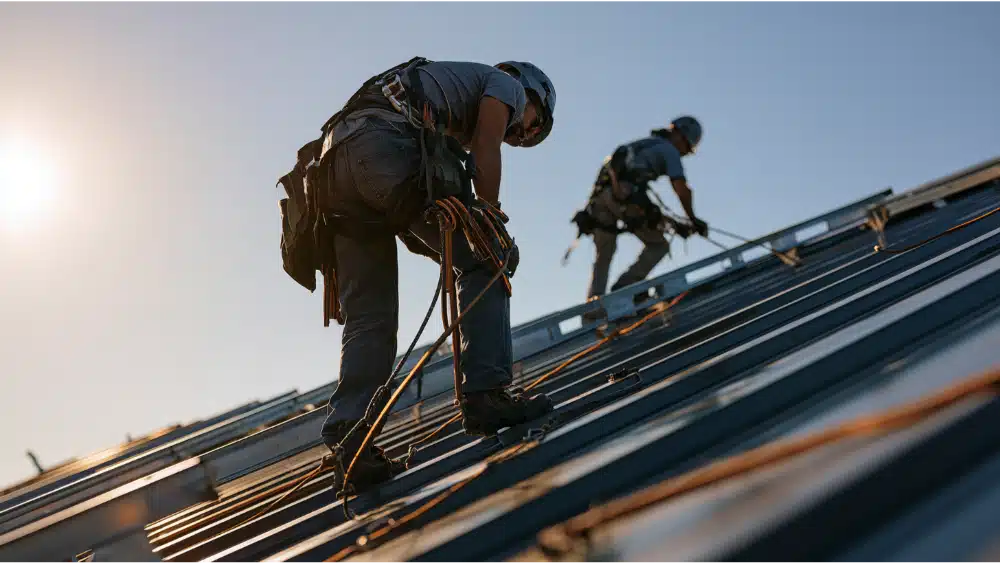 Roof Safety Equipment What Belongs on a Roof Before Anyone Climbs