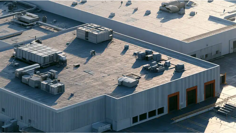 What is industrial roofing?