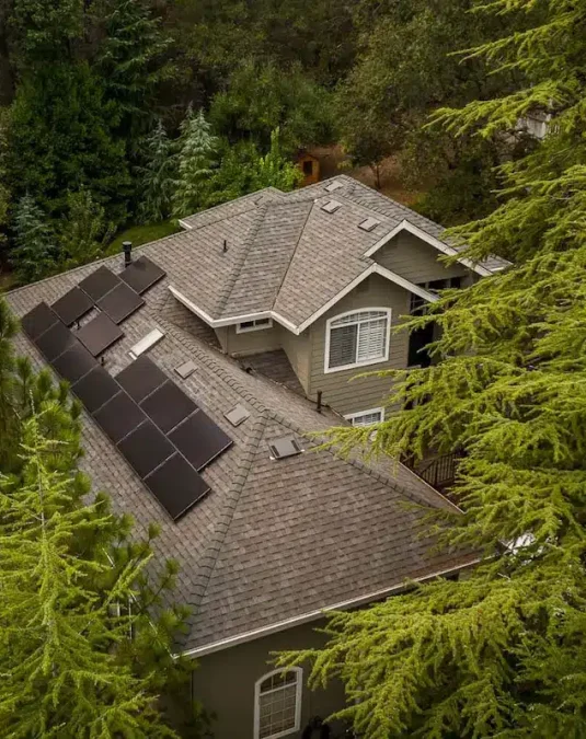 Solar-and-roofing-in-the-forest-